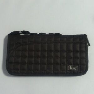 LUG / Brown Quilted Wallet  / EUC